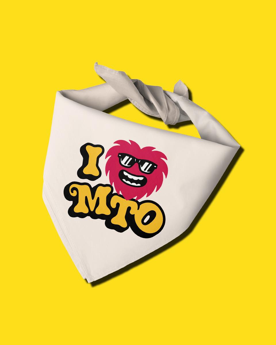 I <3 MTO Too! Pet Bandana