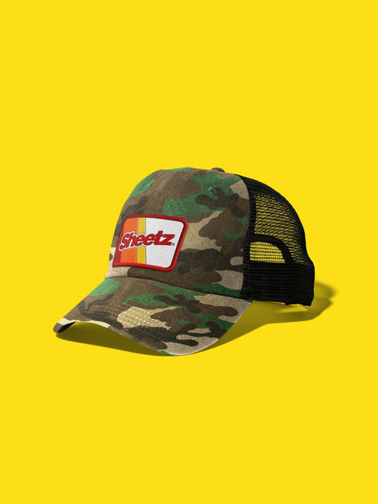 Sheetz Retro Camo Trucker Hat